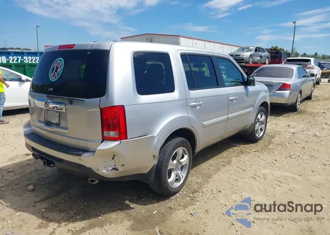 2012 Honda Pilot Ex-L z USA, uszkodzony, nr VIN 5FNYF3H59CB023141